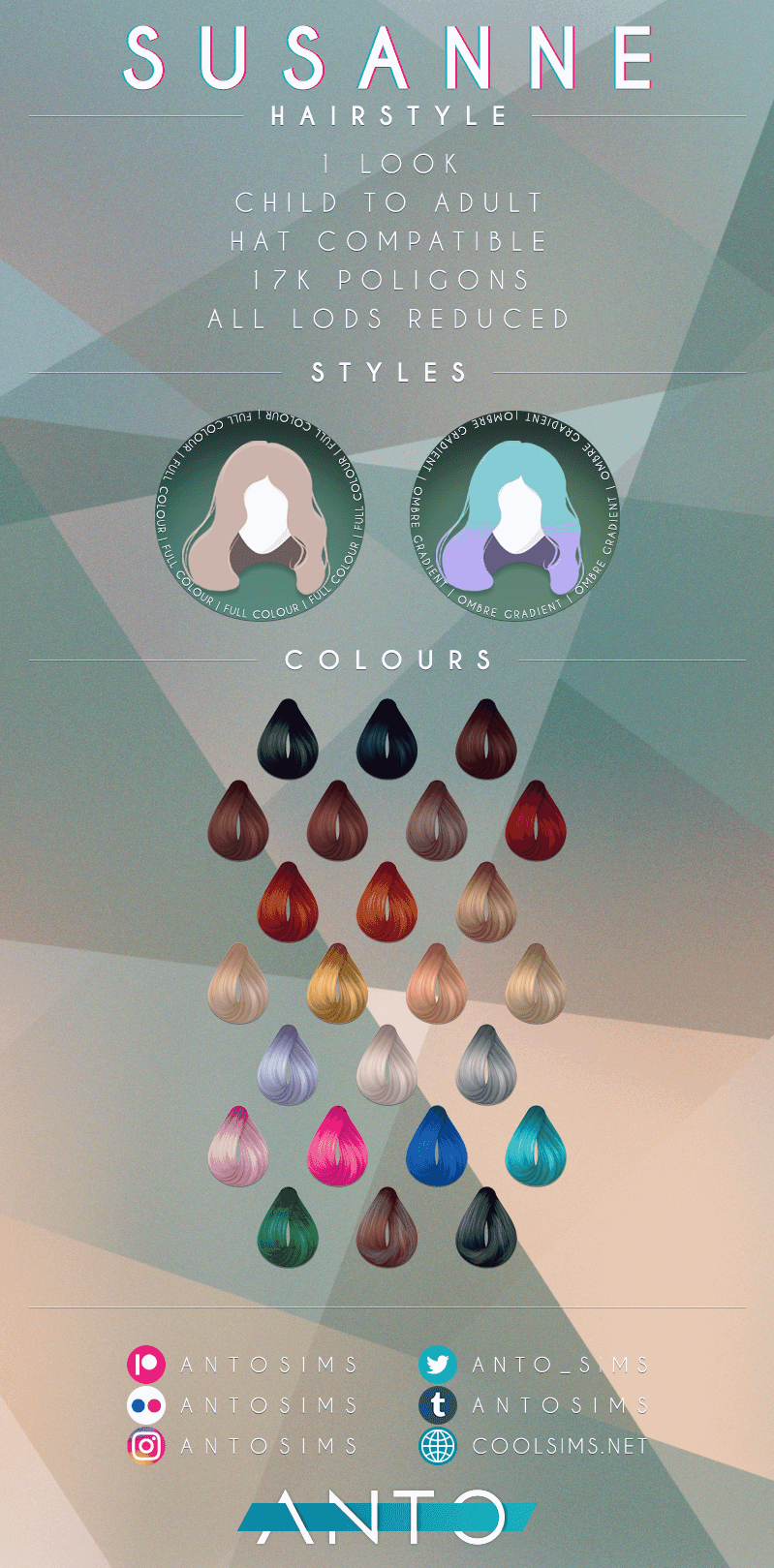 Галерея мода Прическа Susanne Hairstyle #1